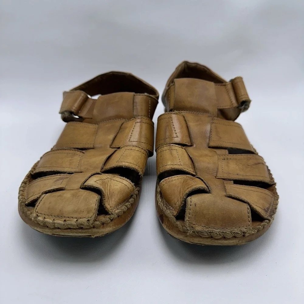Pikolinos‎ Tarifa  Leather Fisherman Sandals Mens Size 44 US 10.5